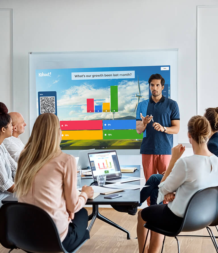 Using Kahoot 306 for presentations