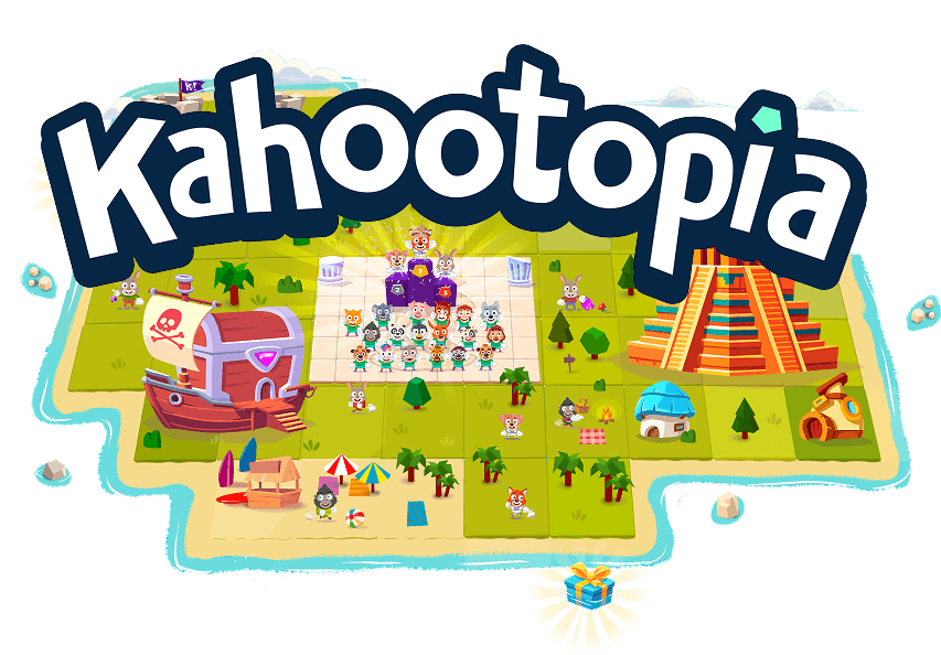 Kahootopia! ロゴの画像